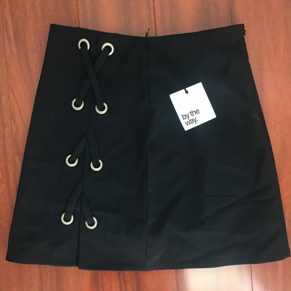 "BY THE WAY" black skirt
